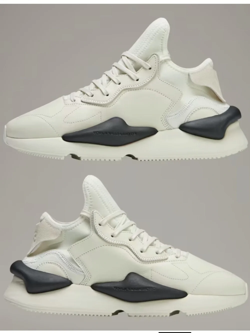 Adidas Y-3 Kaiwa White Black sneakers